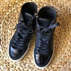 Zadig & Voltaire high-top leather sneakers